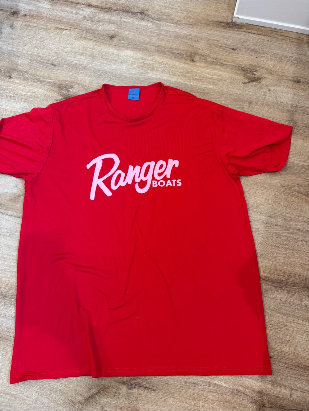 Red Logo Short Sleeve Tee